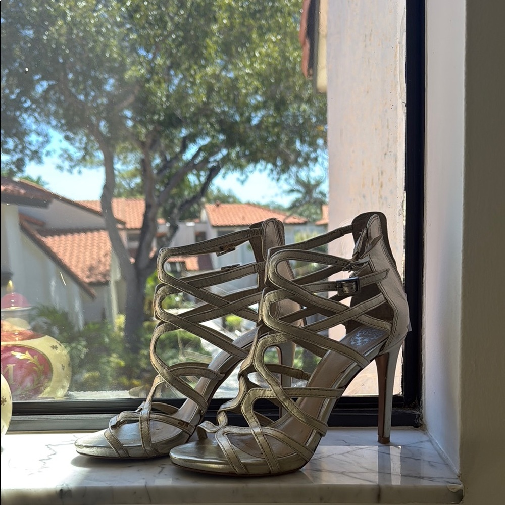 Gold Glamour High Heels